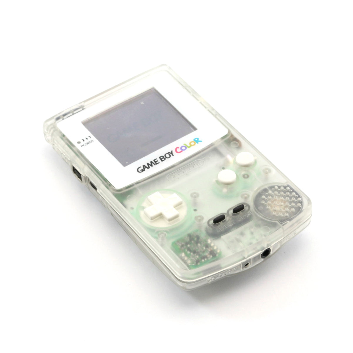 Konsole #transparent mit weißen Knöpfen + Backlight #weiß