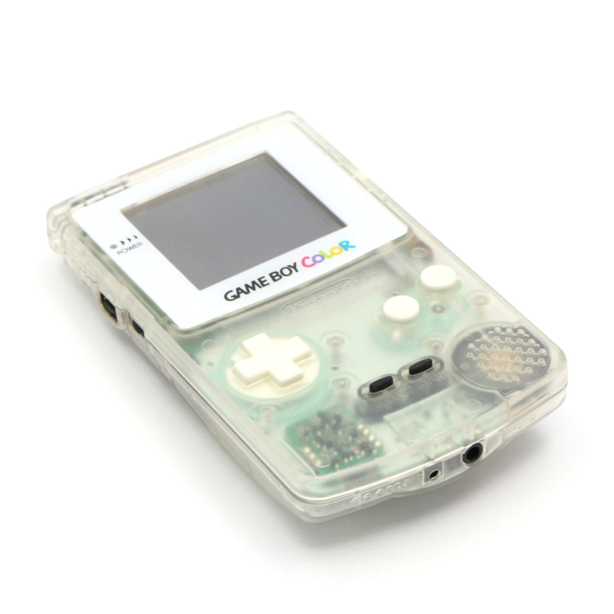 Konsole #transparent mit weißen Knöpfen + Frontlight #weiß