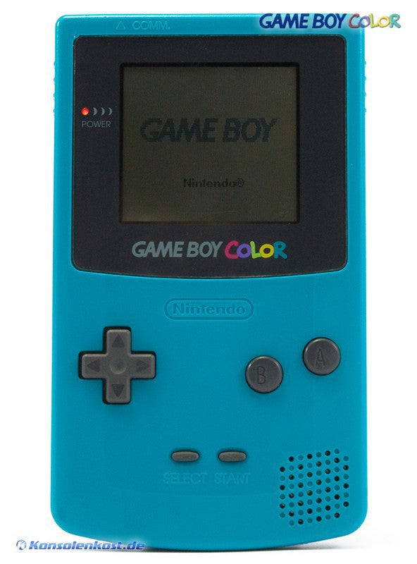 Konsole #Türkis / Blau / Teal + Pokémon Silber + Linkkabel