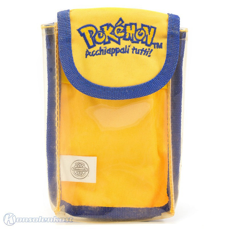Original Pokemon Tasche / Carry Case / Travel #gelb-transp. Acchiappali tutti! [Nintendo]