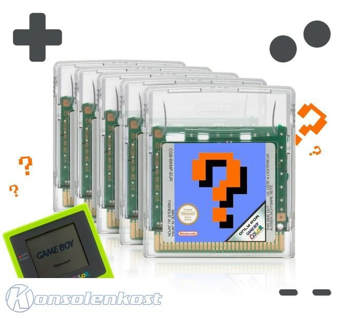 Wundertüte: 5 Original GameBoy Color Spiele