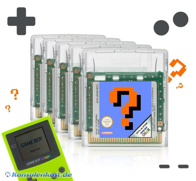 Wundertüte: 5 Original GameBoy Color Spiele