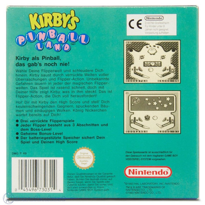 Kirby's Pinball Land