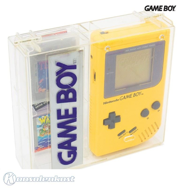 Konsole Classic DMG-01 gelb Banana Jim + Tetris
