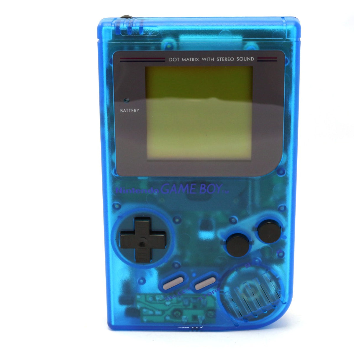 Konsole Classic DMG-01 Custom Case blau-transp.