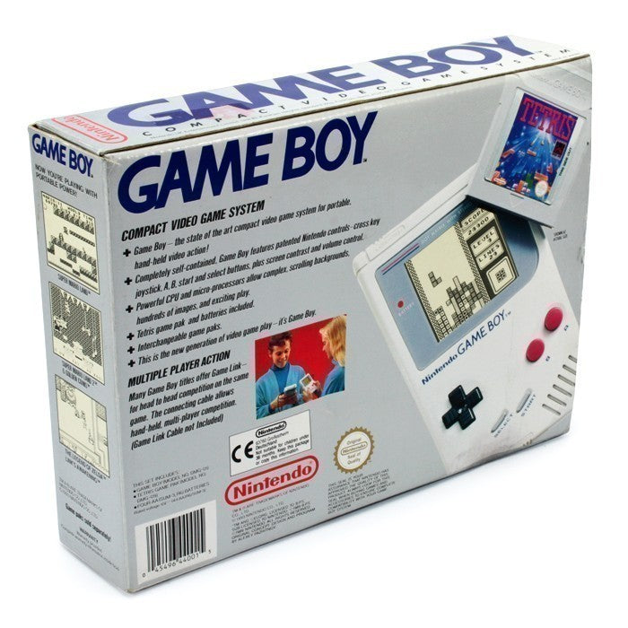 Konsole Classic DMG-01 grau +Tetris + Super Mario Land