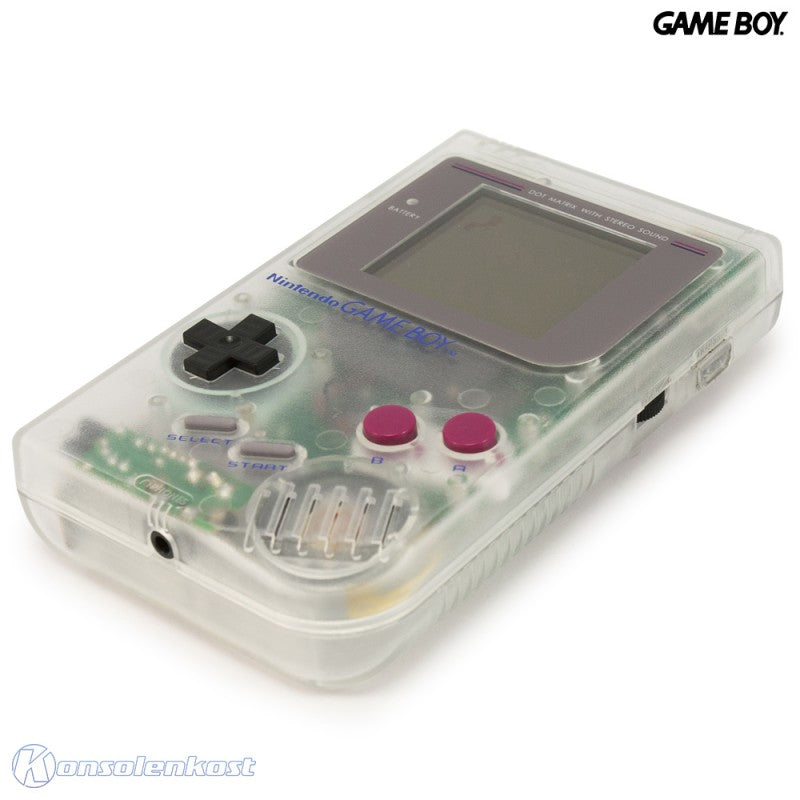 Konsole Classic DMG-01 transp. Hip Boy + Backlight rot