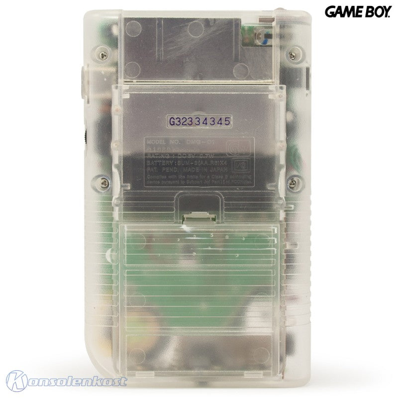 Konsole Classic DMG-01 transp. Hip Boy + Backlight rot
