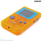 Konsole Classic DMG-01 Custom Case Crazy Orange + Backlight blau