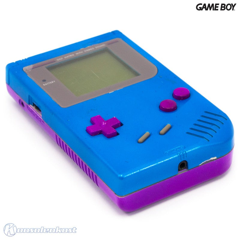 Konsole Classic DMG-01 Custom Case blau-lila