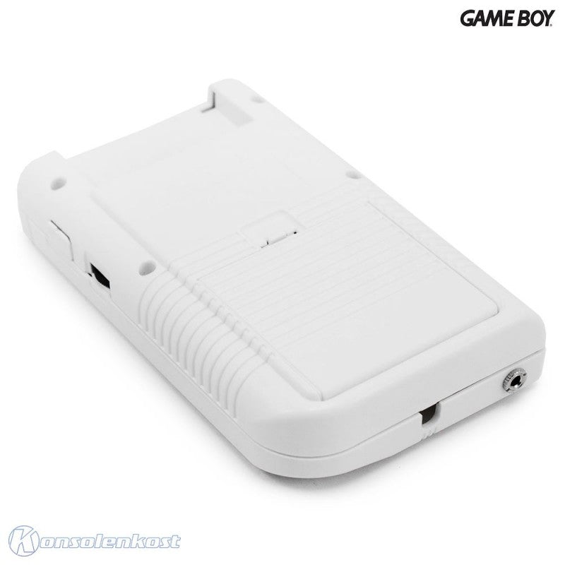Konsole Classic DMG-01 grau + Chip Tune + Backlight grün + Mini USB Adapter