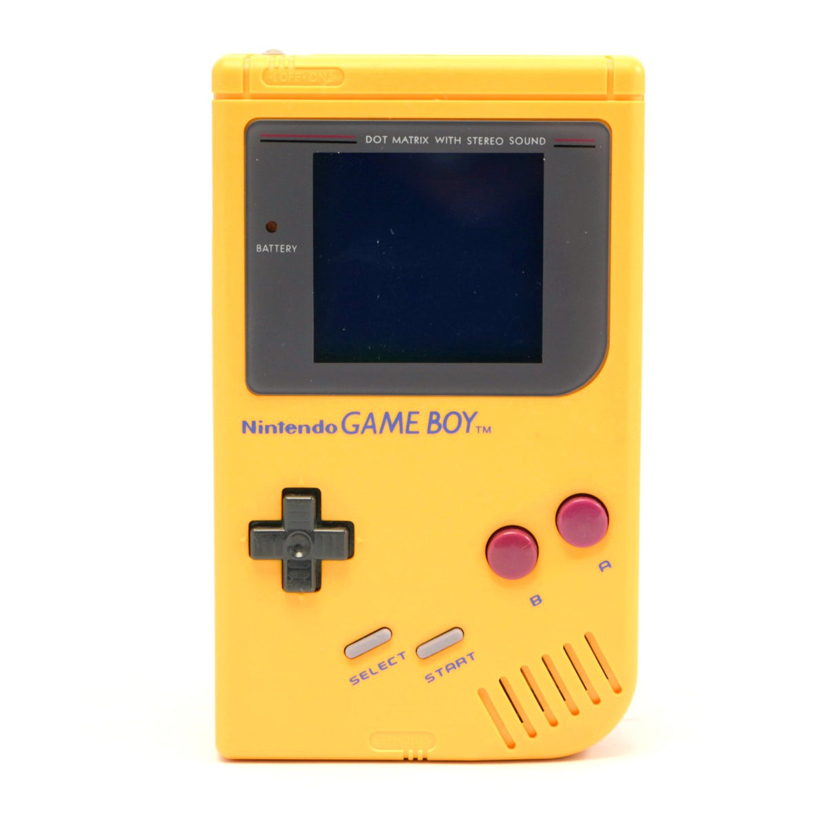 Konsole Classic DMG-01 Custom Case orange + Backlight grün [bivert]