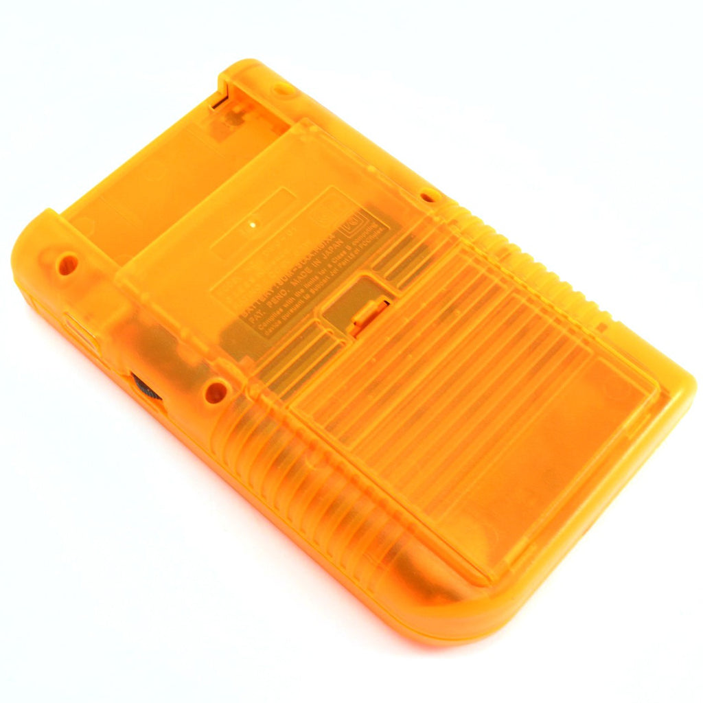 Konsole Classic DMG-01 Custom Case orange-transp. + Backlight grün