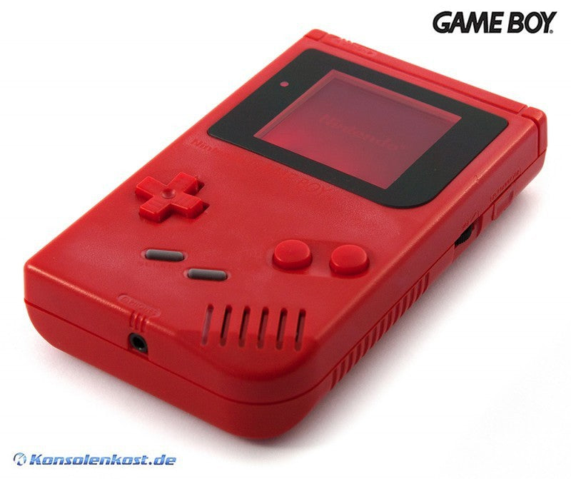 Konsole Classic DMG-01 rot Red Zora + Backlight rot