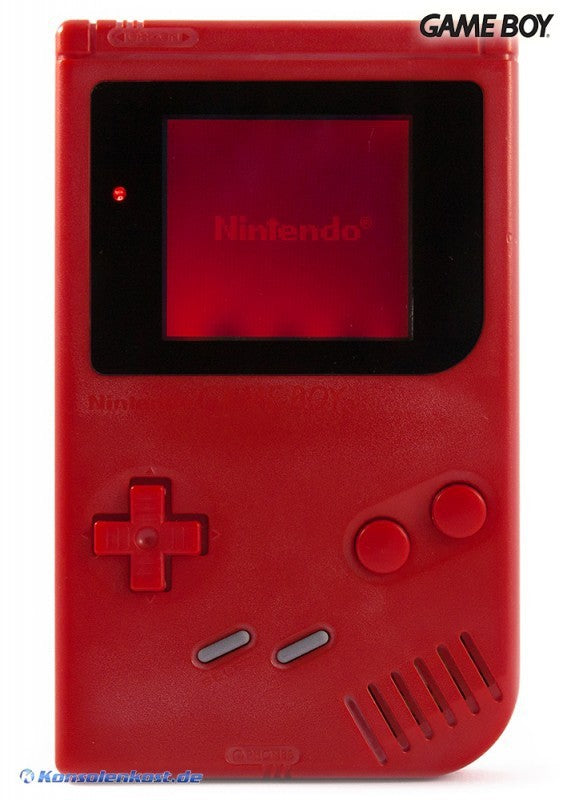 Konsole Classic DMG-01 rot Red Zora + Backlight rot