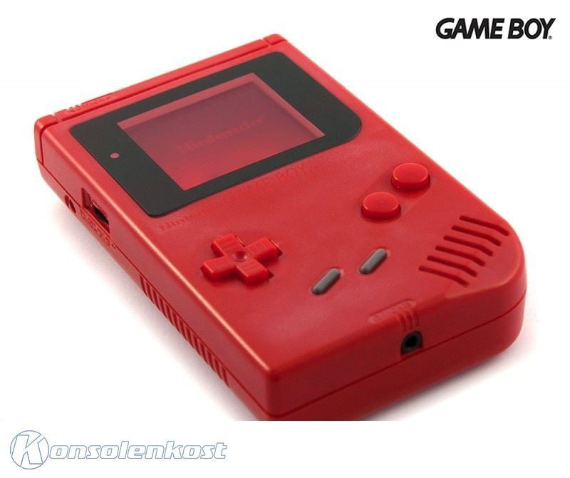 Konsole Classic DMG-01 rot Red Zora + Backlight rot