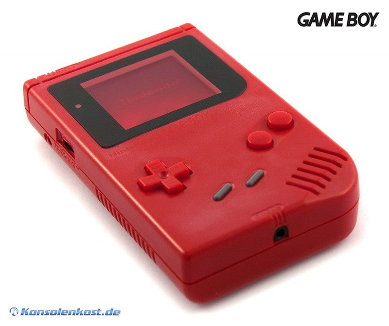 Konsole Classic DMG-01 rot Red Zora + Backlight rot