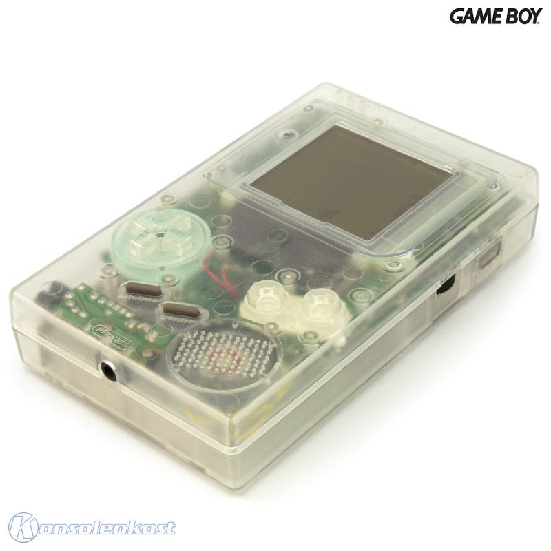 Konsole Classic DMG-01 transp. Hip Boy + Backlight gelb