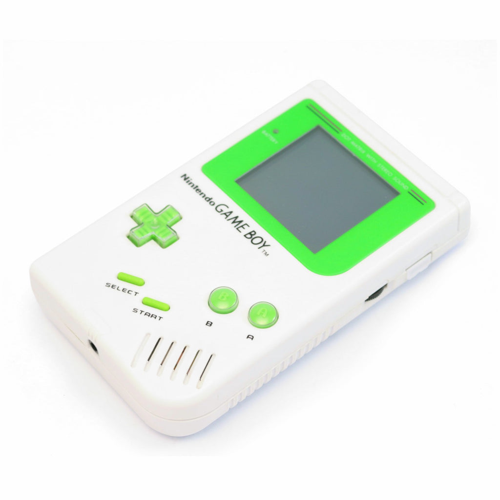 Konsole Classic DMG-01 Custom Case Yoshi + Backlight gelb [bivert]