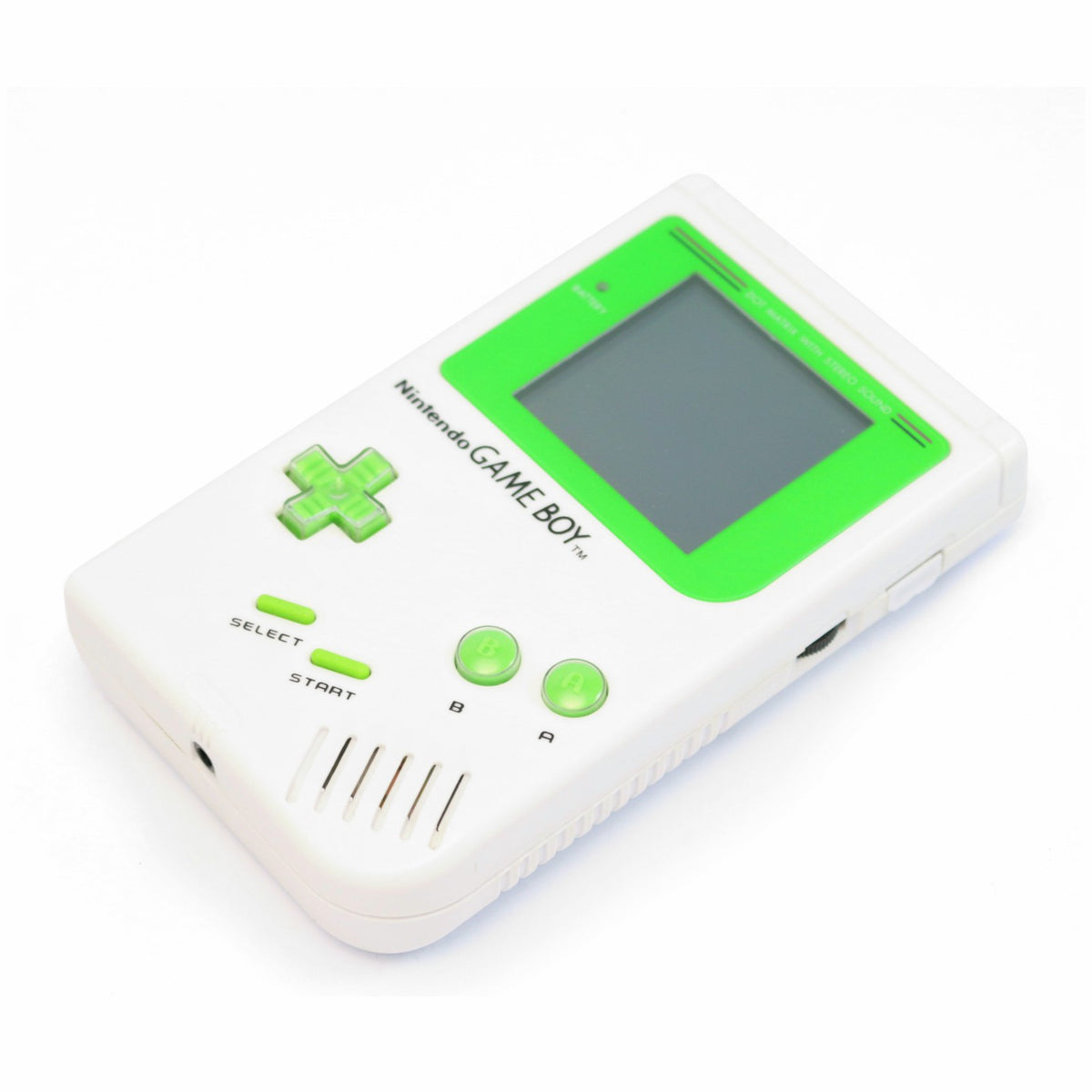 Konsole Classic DMG-01 Custom Case Yoshi + Backlight gelb [bivert]