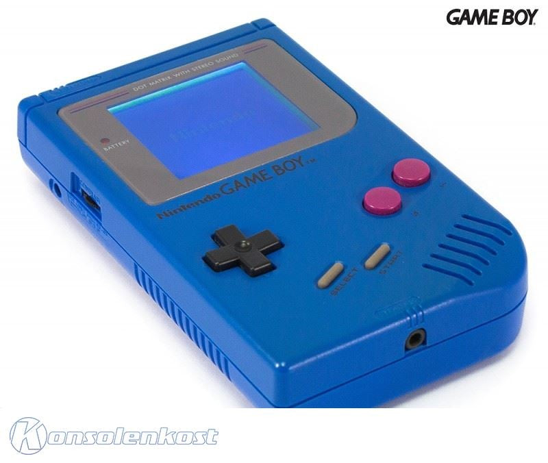 Konsole Custom Design blau + Backlight blau