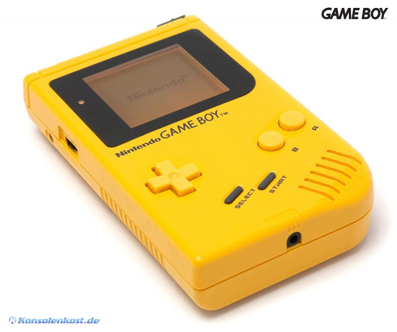 Konsole Custom Design Gelb + Backlight gelb / invertiert