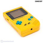 Konsole Custom Design Gelb-türkis + Backlight gelb