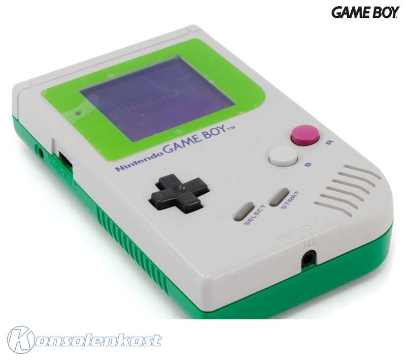 Konsole Custom Design Gray Green + Backlight blau