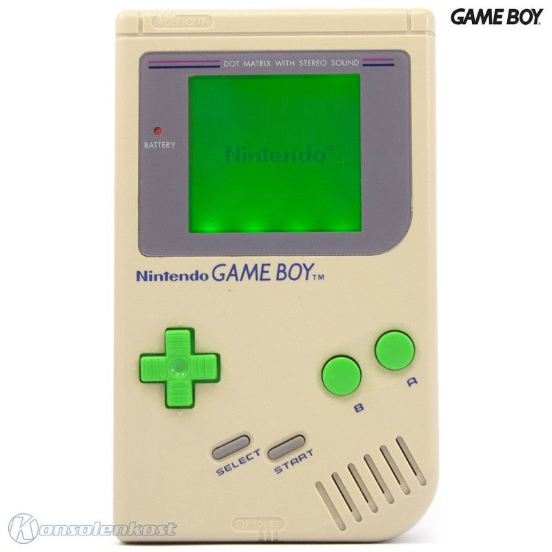 Konsole Custom Design + grüne Buttons + Backlight grün