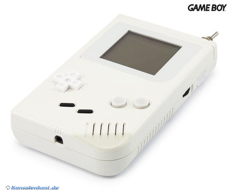 Konsole Custom Design weiß + Backlight gelb