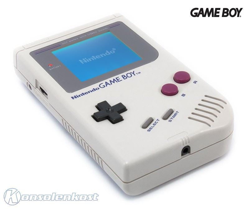 Konsole Classic DMG-01 grau + Backlight blau