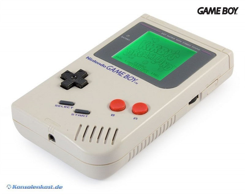 Konsole grau + Backlight grün
