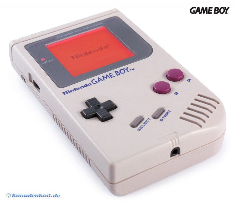 Konsole Classic DMG-01 grau + Backlight rot