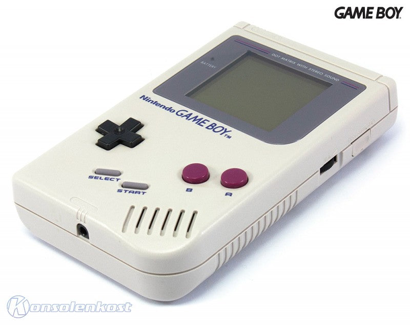Konsole Classic DMG-01 grau + Backlight rot