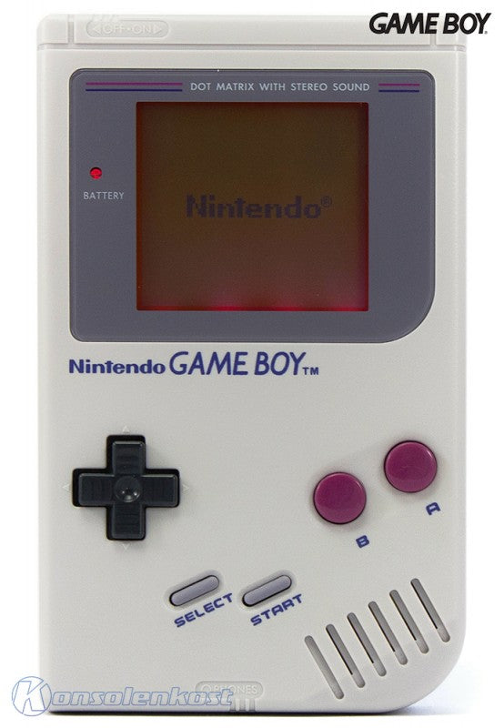 Konsole Classic DMG-01 grau + Backlight rot