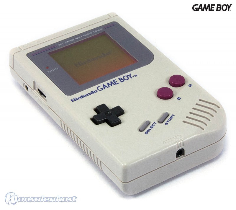 Konsole Classic DMG-01 grau + Backlight rot
