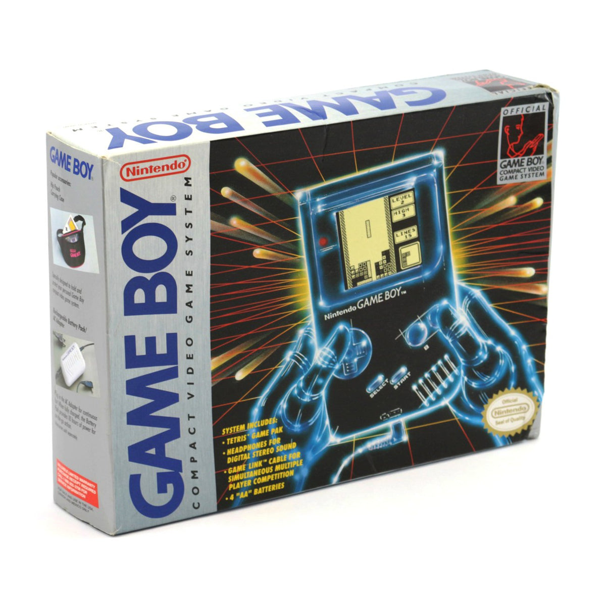 Konsole Classic DMG-01 grau + Tetris + Linkkabel (US)