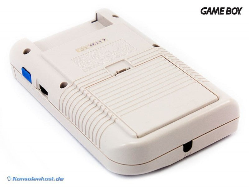 Konsole Classic DMG-01 grau Custom-Mod mit blauen Tasten