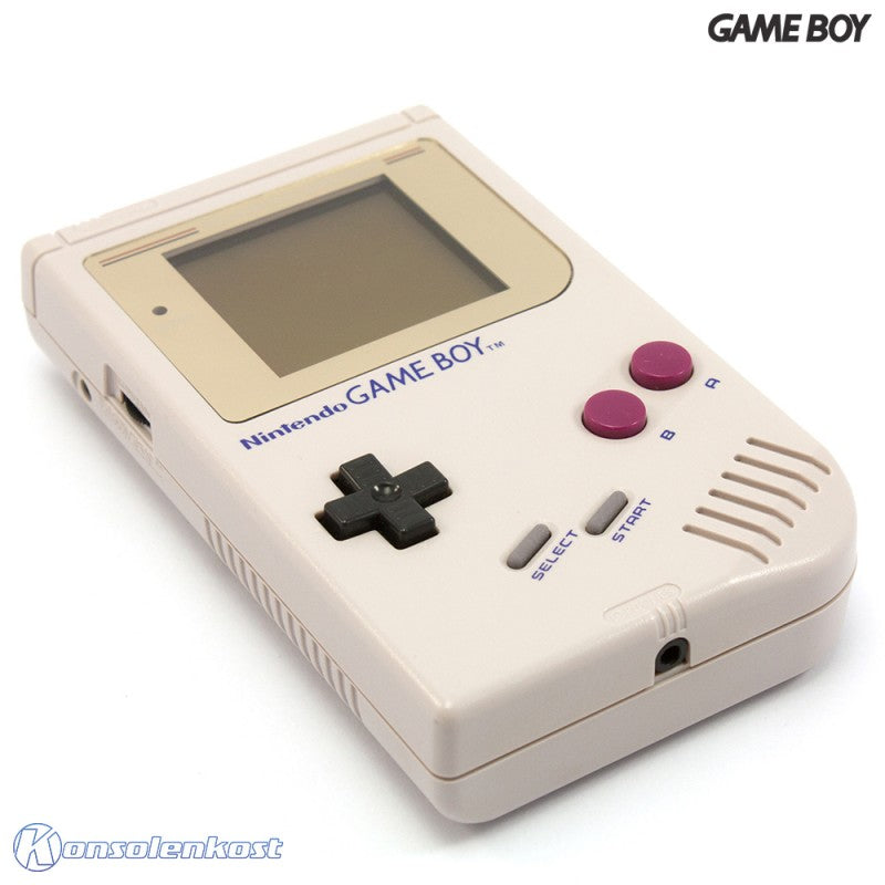 Konsole Classic DMG-01 grau mit goldenem Display