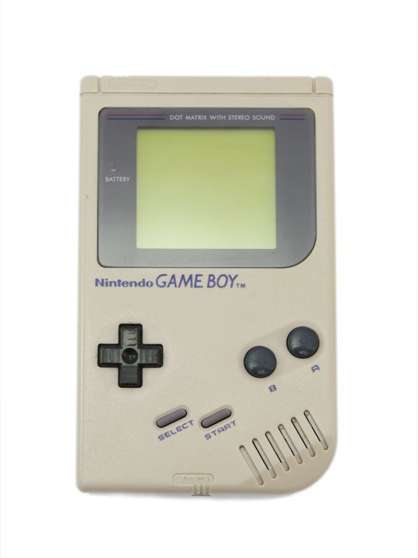 Konsole Classic DMG-01 grau mit dunklen Tasten
