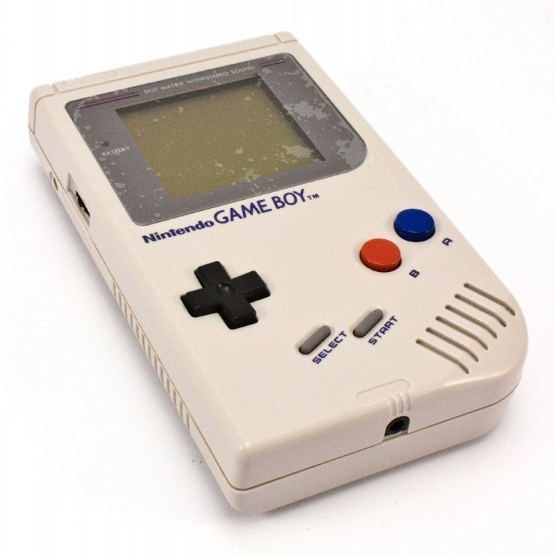 Konsole Classic DMG-01 grau / rot-blaue Tasten
