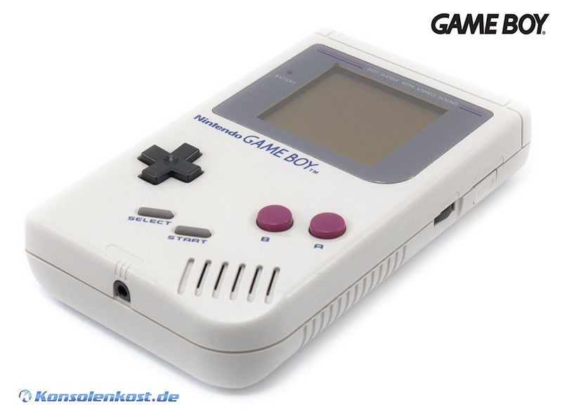 Konsole Classic DMG-01 grau + Tetris + Linkkabel + Original Kopfhörer