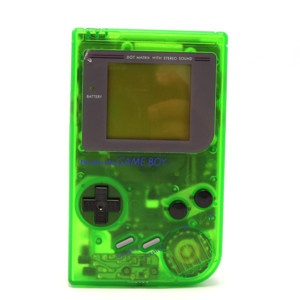 Konsole Classic DMG-01 Custom Case grün-transp.