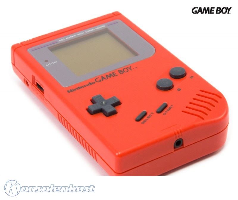 Konsole Classic DMG-01 rot Red Zora