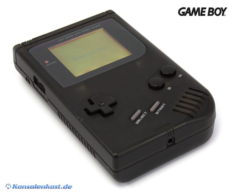 Konsole Classic DMG-01 schwarz Black Jack + Backlight weiß