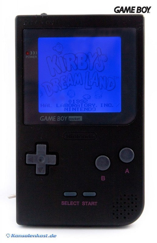Konsole Classic DMG-01 schwarz Black Jack + LED-MOD Backlight blau
