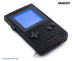 Konsole Classic DMG-01 schwarz Black Jack + LED-MOD Backlight blau