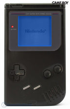 Konsole Classic DMG-01 Custom Case schwarz + Backlight blau