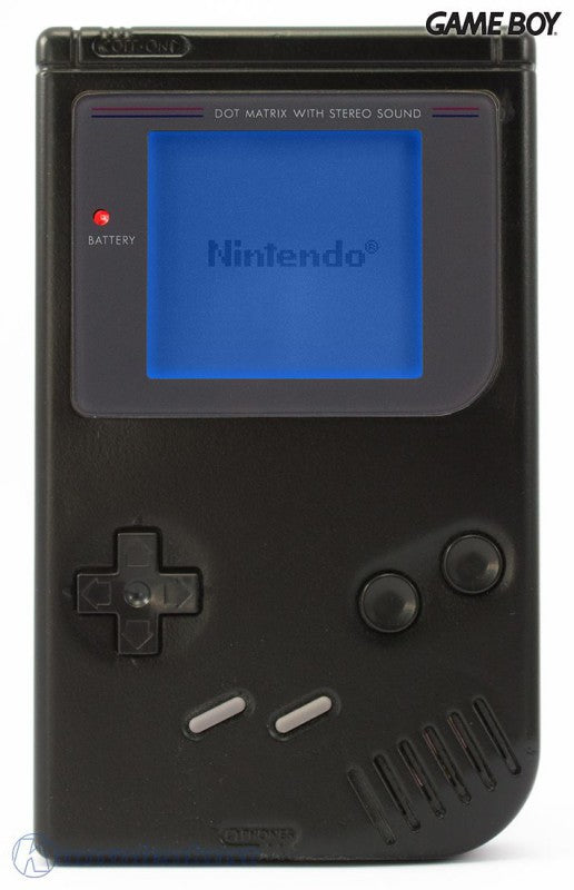 Konsole Classic DMG-01 Custom Case schwarz + Backlight blau
