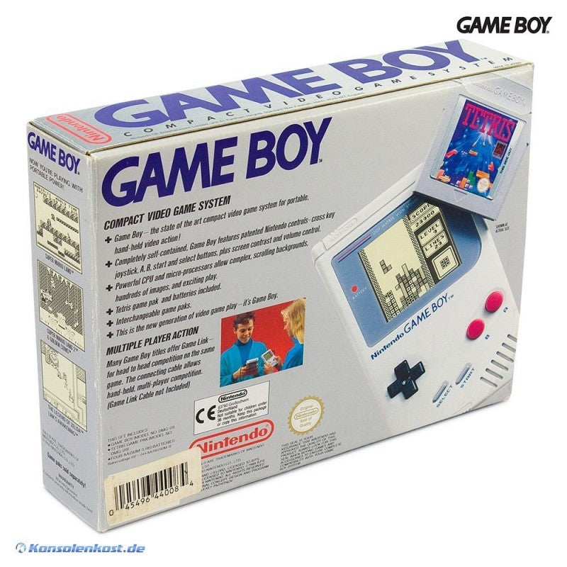 Konsole Classic DMG-01 grau +Tetris + World Cup